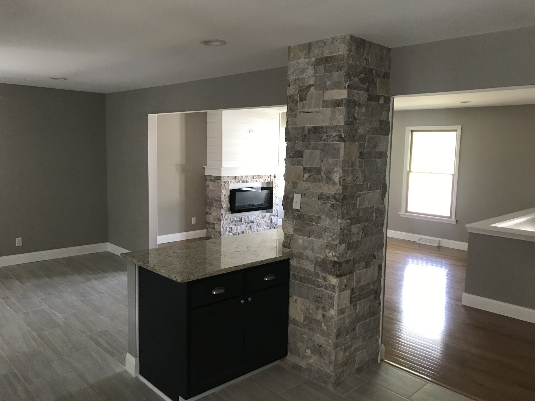 Completed kitchen remodel