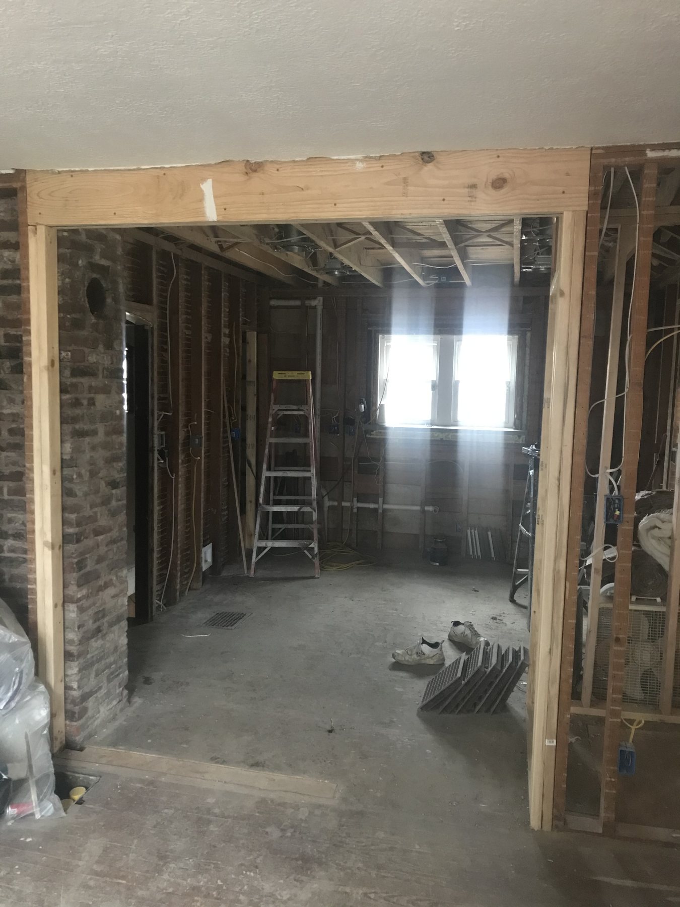 Another view of Warm, Functional Kitchen